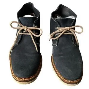 Clarks | Shoes | Clarks Darkblue Suede Chukka Boots Mens  display picture 2